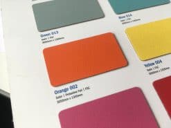 Alternative view of Orange 002 square 110mm x 110mm ( Max 2 samples for Royal Mail  )