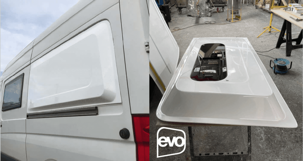 Space Pod Mercedes Sprinter 2006 to Present  & VW Crafter 2006 - 2017
