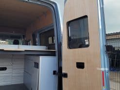 Alternative view of Rear door panels - VW Crafter 2017 onwards