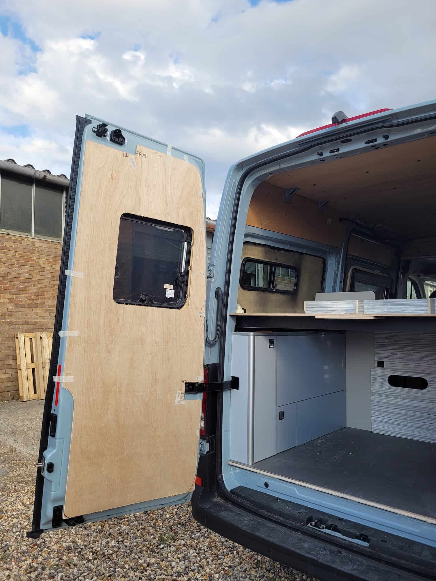 Rear door panels - VW Crafter 2017 onwards - Image 3