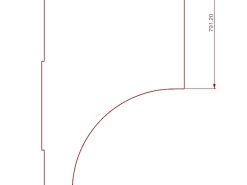 Alternative view of Plinth LWB Sprinter / Crafter 2006 - 2018 ( D4 )