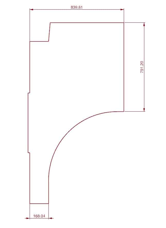 Plinth LWB Sprinter / Crafter 2006 - 2018 ( D4 ) - Image 2