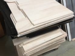 18MM FOAM CORE EFFICIENCY ULTRALIGHT POPLAR PLYWOOD (APPROXIMATELY 600-900mm x 1220mm) OFFCUT. * Collection only *