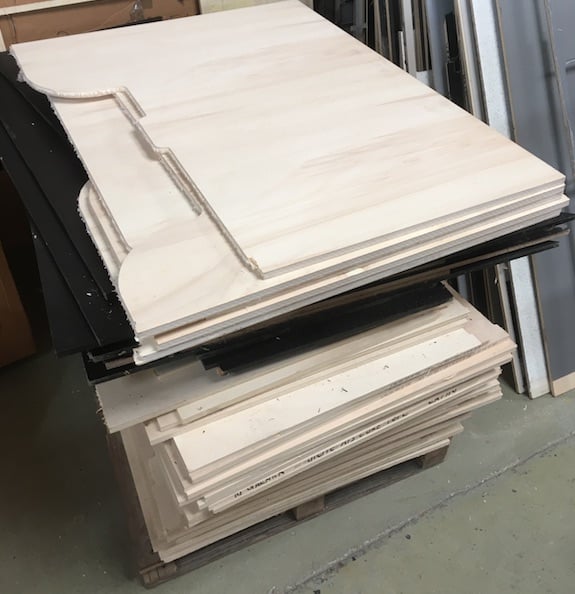 18MM FOAM CORE EFFICIENCY ULTRALIGHT POPLAR PLYWOOD (APPROXIMATELY 600-900mm x 1220mm) OFFCUT. * Collection only *