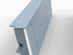 NARROW SIDE ONLY Under platform bed storage (D4) Sprinter 2006 onwards LWB (Z)