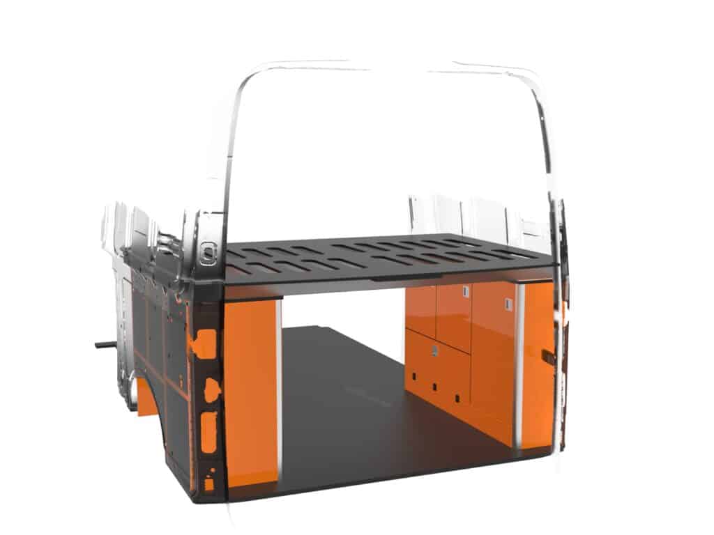 Custom Size van rear storage Main image