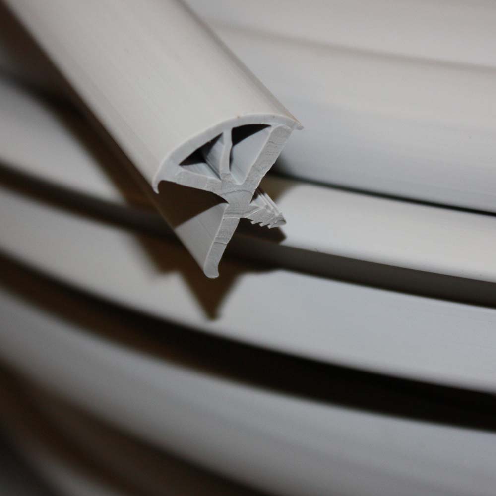 Edge trim quarter round - silver only