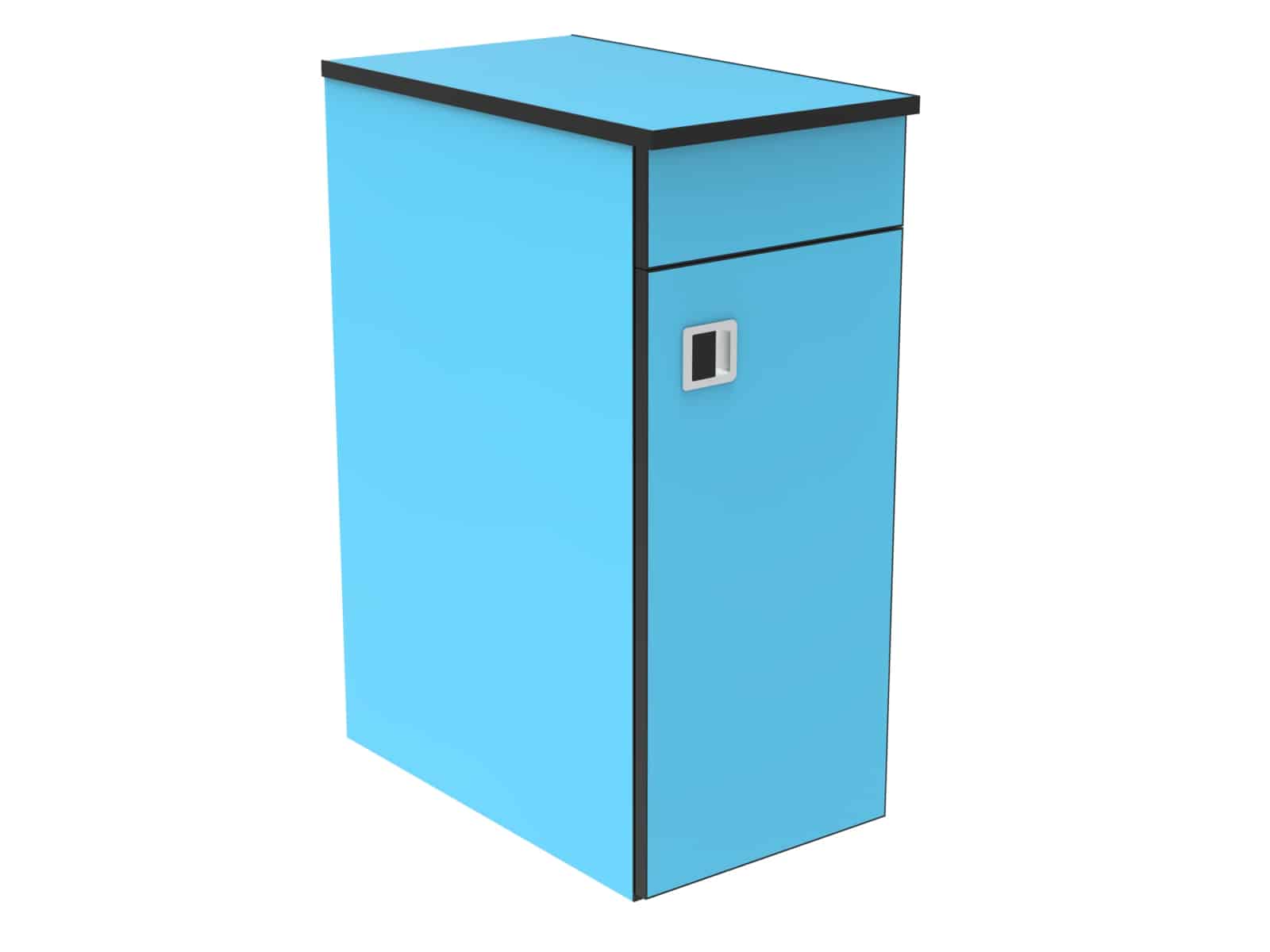 Custom size campervan cupboard parametric design