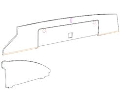 Over Cab Locker - Front only