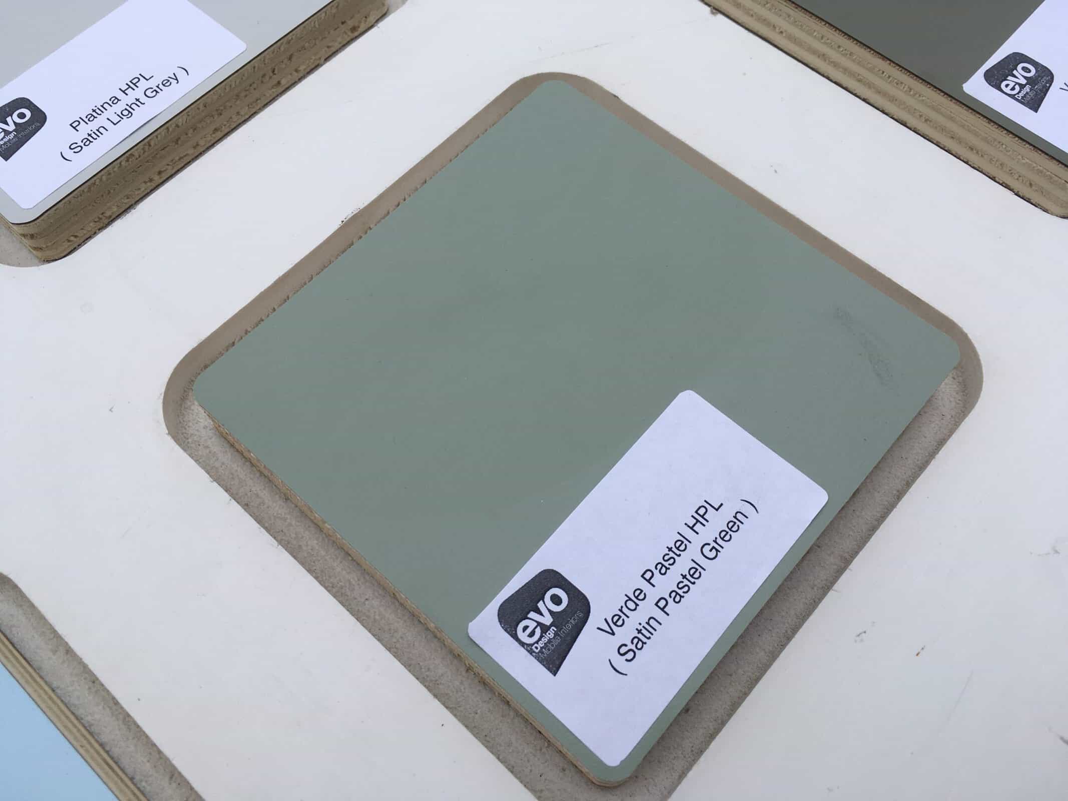 Verde Pastel square 110mm x 110mm ( Max 2 samples for Royal Mail ) - Image 2