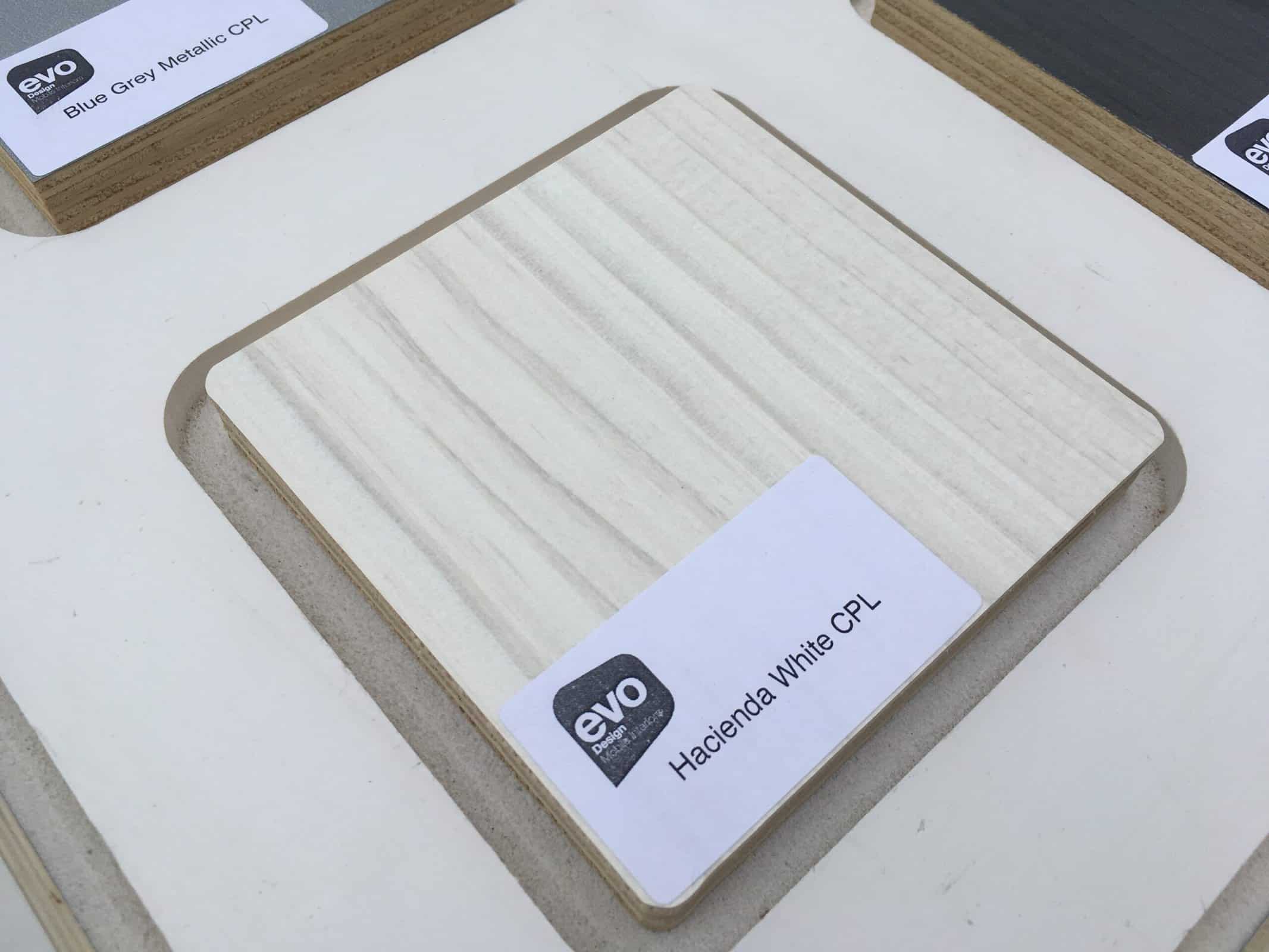 Hacienda White Sample square 110mm x 110mm ( Max 2 samples for Royal Mail ) - Image 2