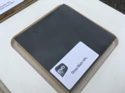 Alternative view of Gloss Black Sample square 110mm x 110mm ( Max 2 samples for Royal Mail  )