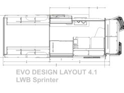 Design 4.1 Plan View - Sprinter LWB & Product List