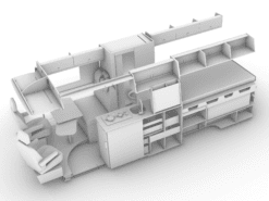 Alternative view of Design 4.1 Plan View - Sprinter LWB & Product List