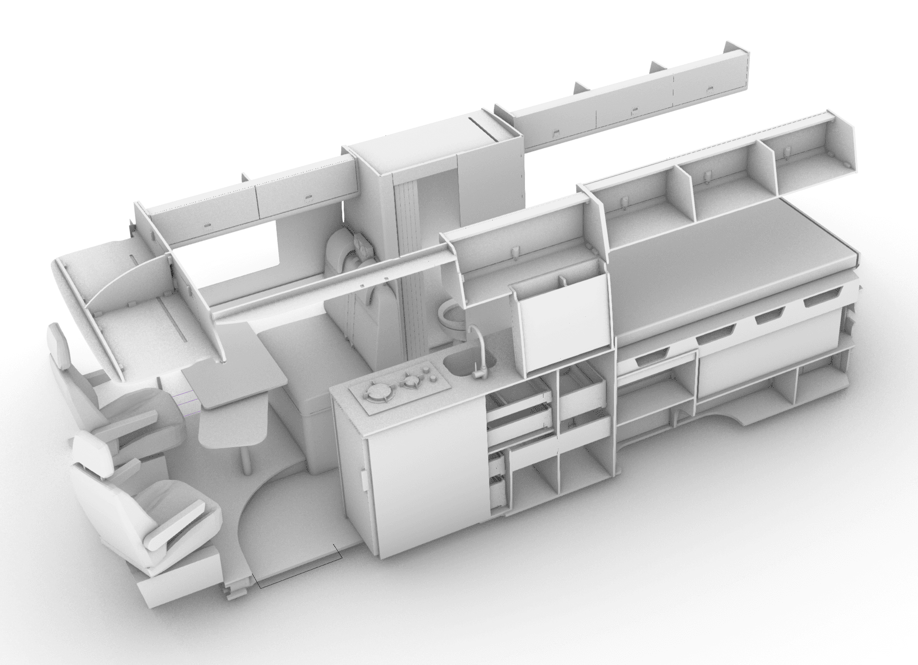 Design 4.1 Plan View - Sprinter LWB & Product List - Image 2
