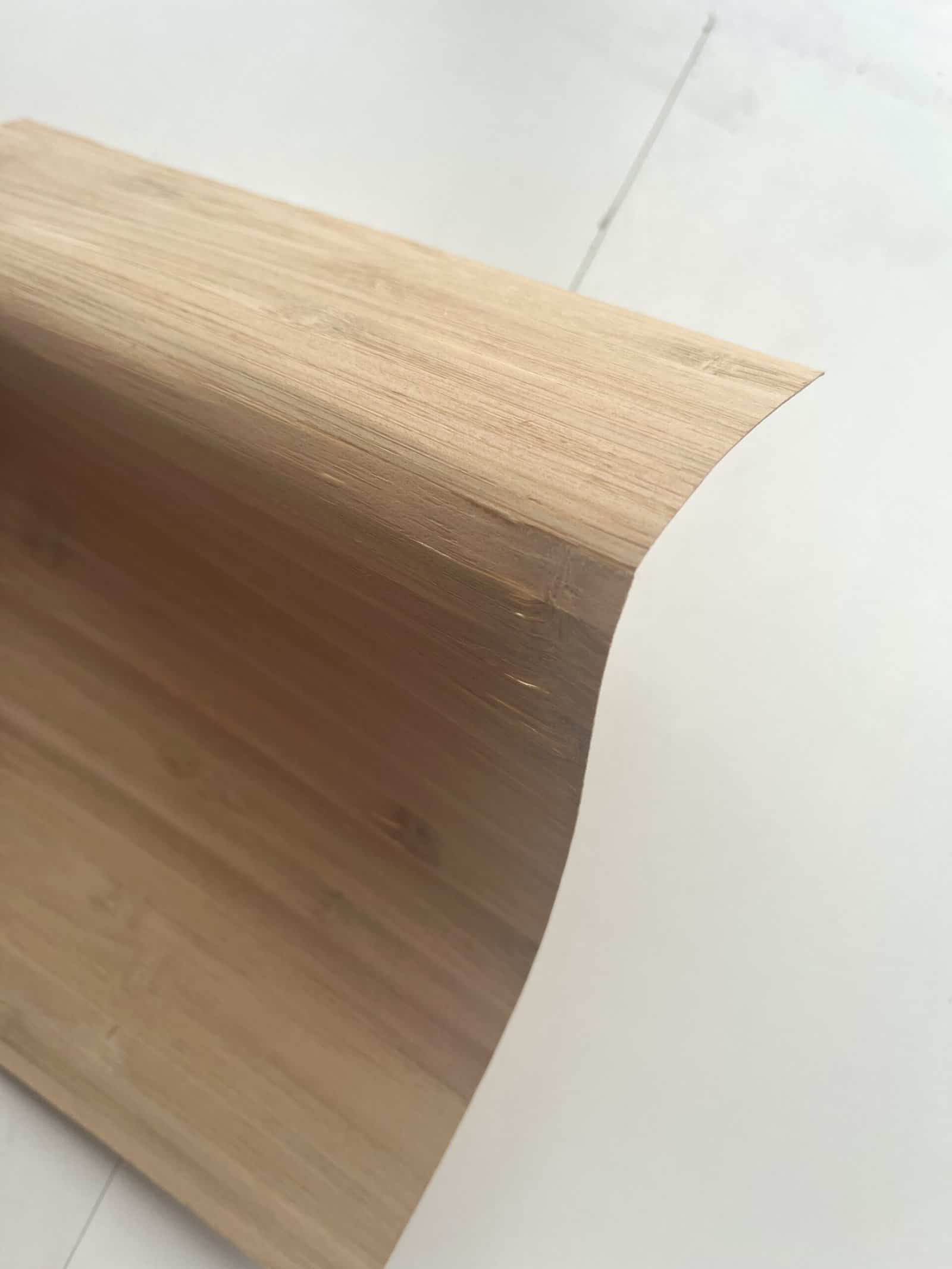 Bamboo veneer 8 x 4 ' 0.6mm thick