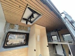 Alternative view of Crafter 2017 onwards - NEW SHAPE - MWB HIGH ROOF PANELS ( Bamboo with grooves supplied 6 Black Marker Pens + Black Screws )