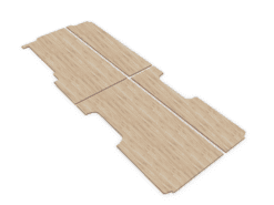Light weight insulated floor - New VW Crafter 2017 onwards - EXTRA Long Wheel Base ( XLWB )