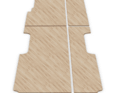 Alternative view of Light weight insulated floor - New VW Crafter 2017 onwards - EXTRA Long Wheel Base ( XLWB )