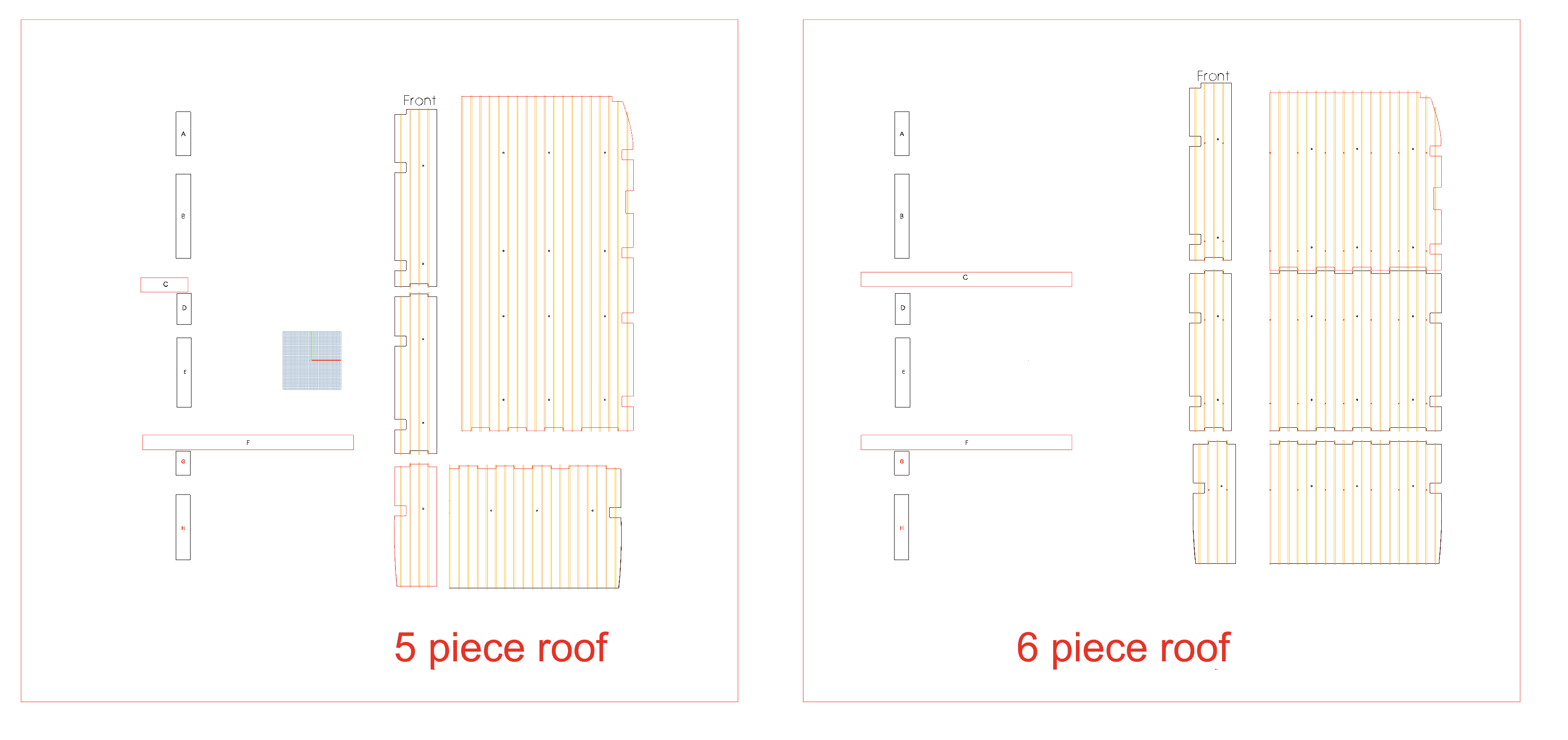 Crafter 2017 onwards - NEW SHAPE - MWB HIGH ROOF PANELS ( Bamboo with grooves supplied 6 Black Marker Pens + Black Screws ) - Image 14
