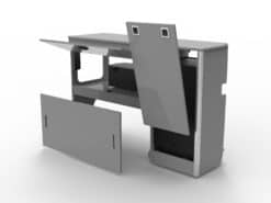 Alternative view of Under platform bed storage - Crafter 2017 onwards ( F1.1 updated ) - MWB van