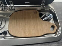 Bamboo chopping board cut for SMEV hobs/sinks (9722 / 9222)