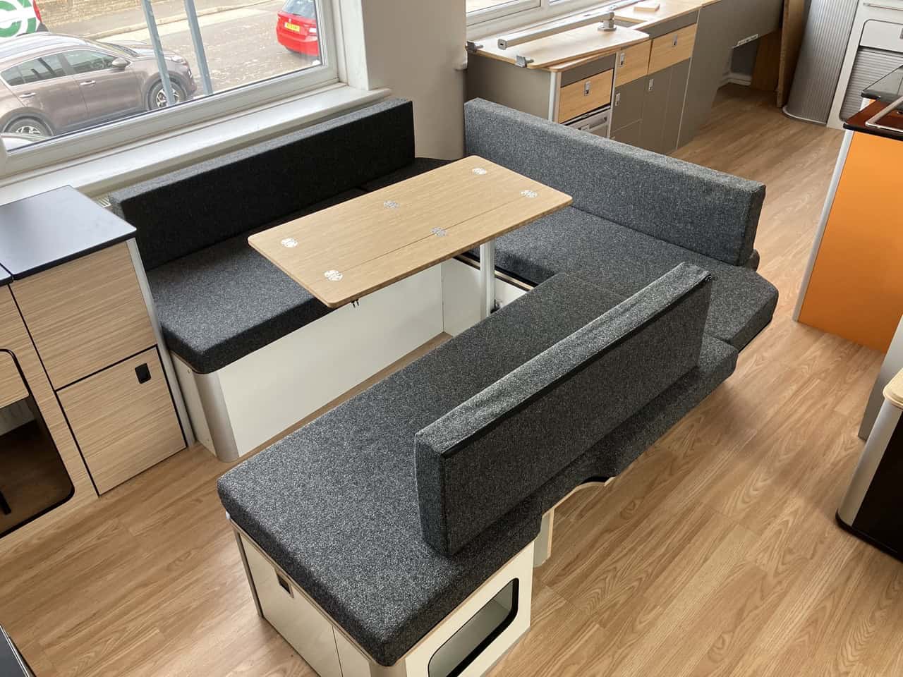 EVO U-SHAPE BED SYSTEM (FOLDING) FOR T5/T6 SWB - Image 40