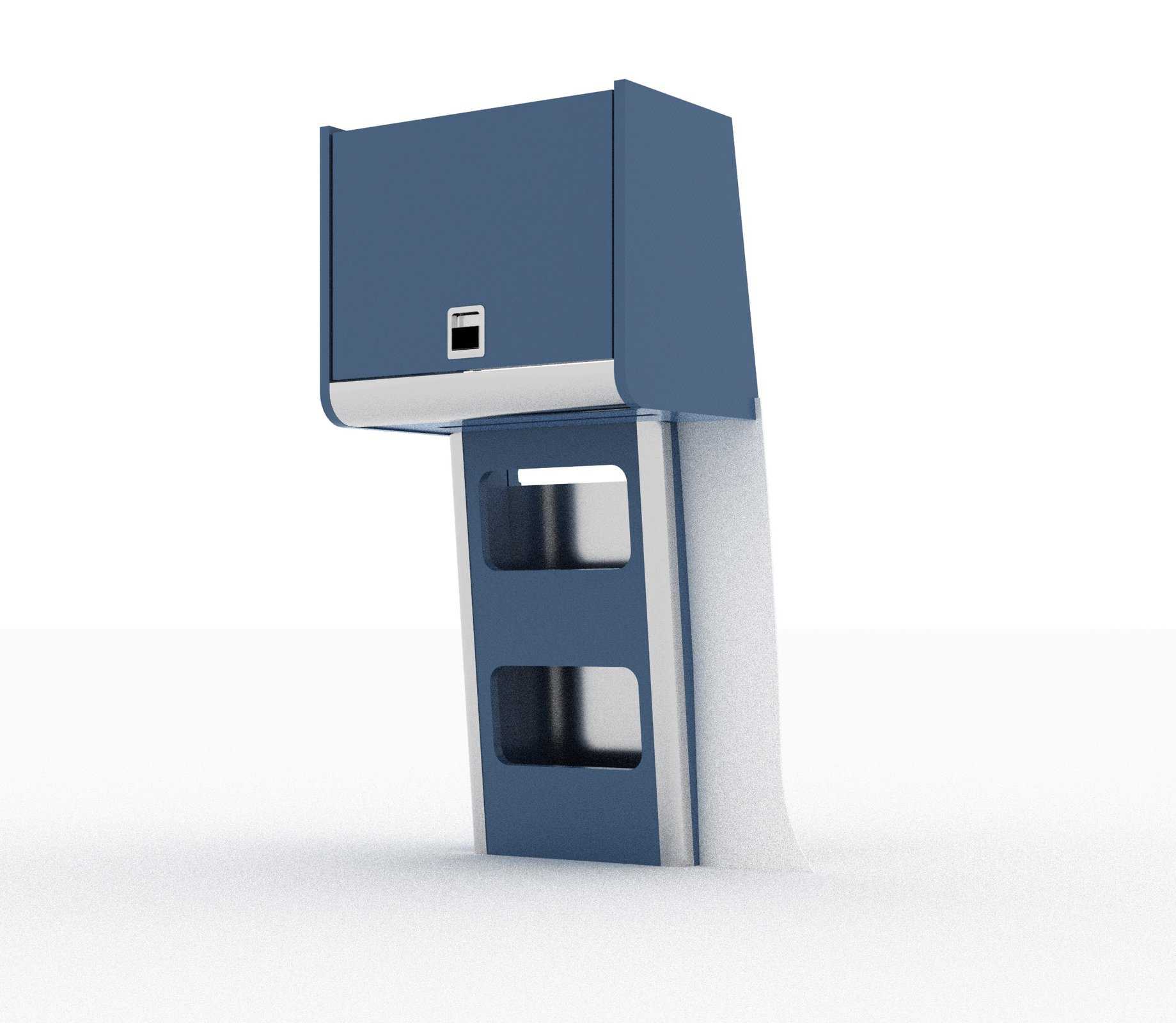 Locker (N2) 450mm Crafter Man TGE MWB van