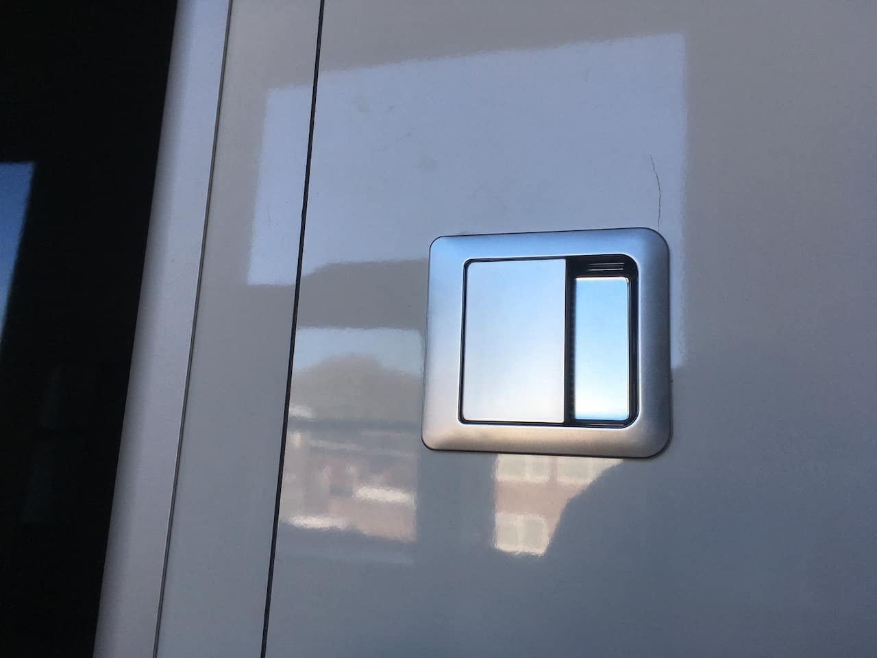 Evomatic shower Door handle / toilet - With inner sliding pin to open from the inside. - Image 4