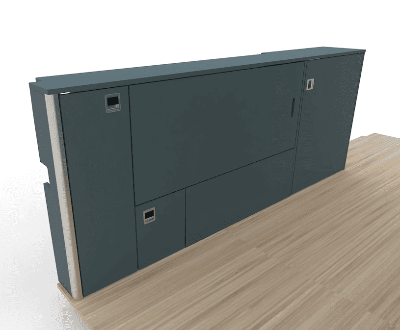 Under platform bed storage (D4) Sprinter 2006 onwards LWB (Z1.1) - Image 5