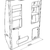 VW T5 T6 Pro Rear Wardrobe