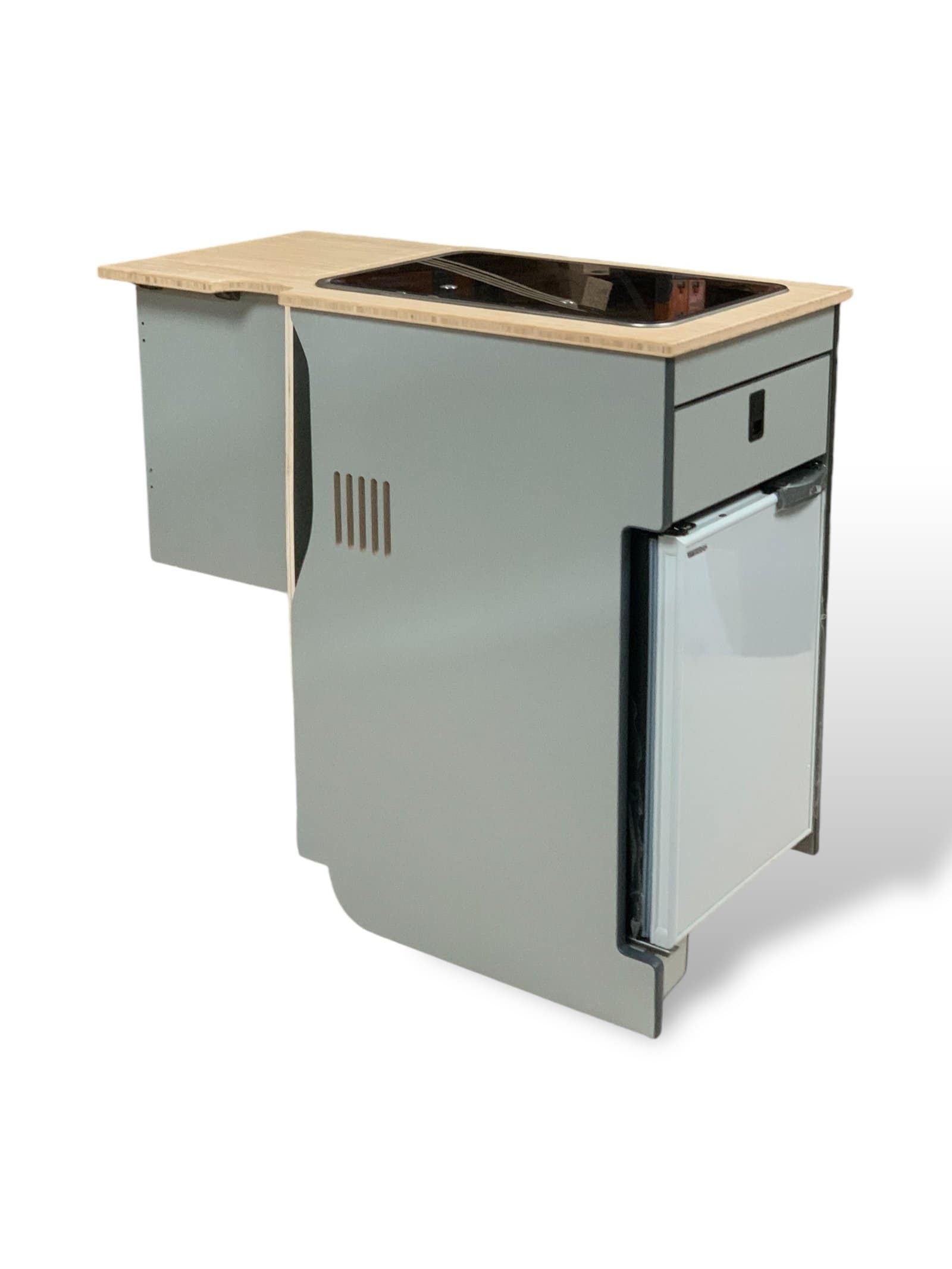 EVO Twin Slider Kitchen With .6 Half Wardrobe LWB - Image 7