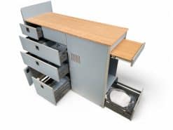 Alternative view of EVO V11.1 LARGE VANS Side door kitchen pod