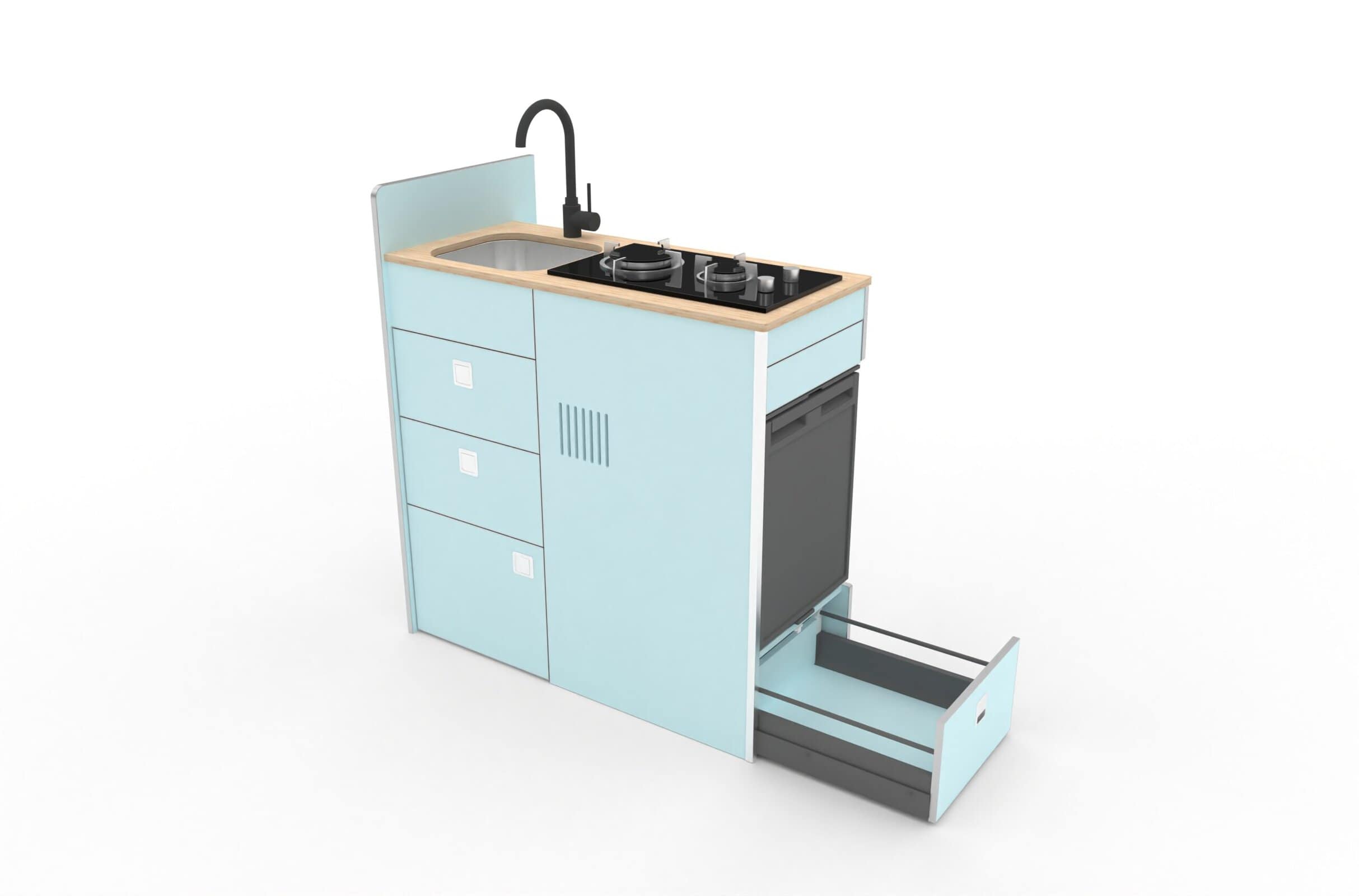 EVO V11.2 LARGE VANS Side door kitchen pod - Image 3