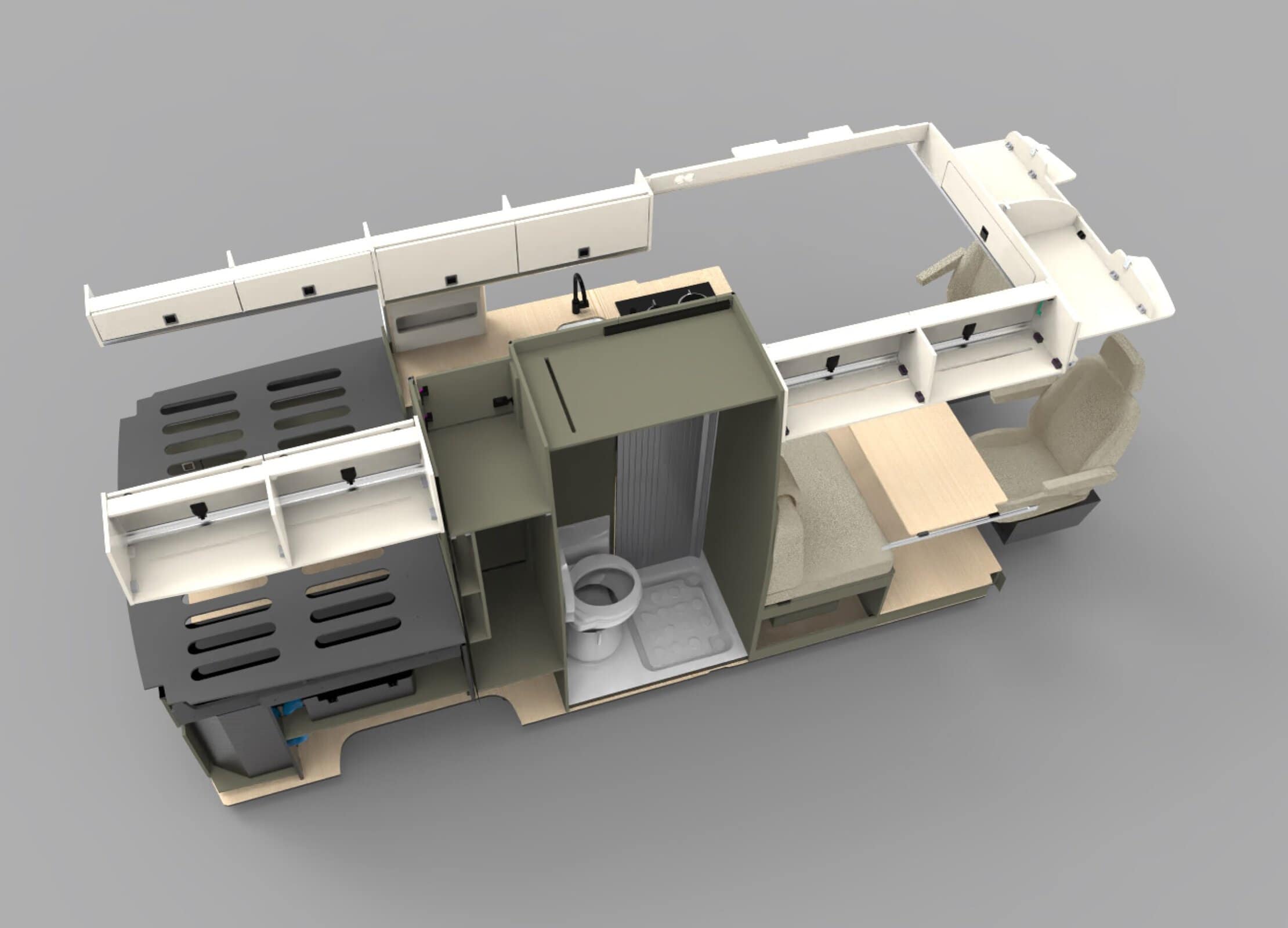 Design 8 Plan view - Crafter LWB +2017 & Product List - Image 7