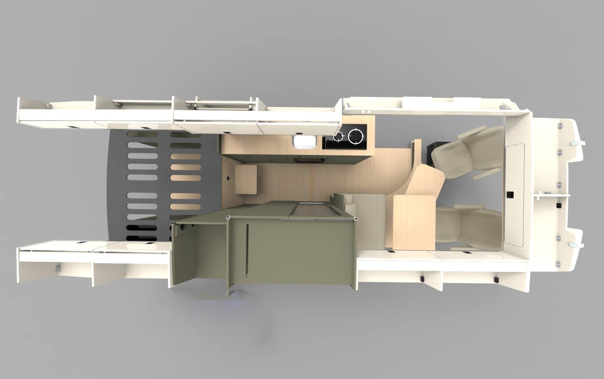 Design 8 Plan view - Crafter LWB +2017 & Product List - Image 4