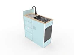 Alternative view of EVO V11.2 LARGE VANS Side door kitchen pod