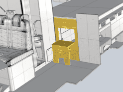 Alternative view of GARAGE DOOR BED STEP