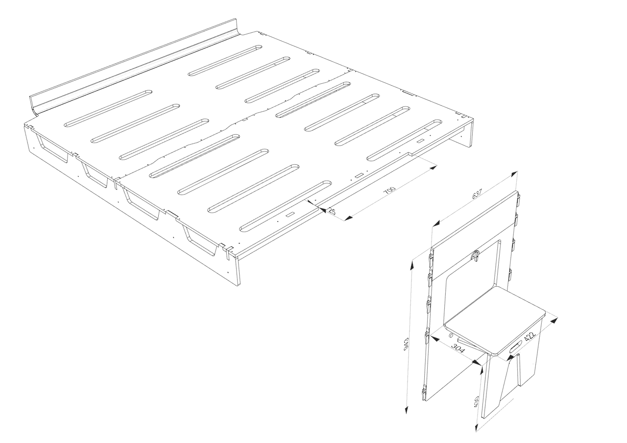 GARAGE DOOR BED STEP - Image 6