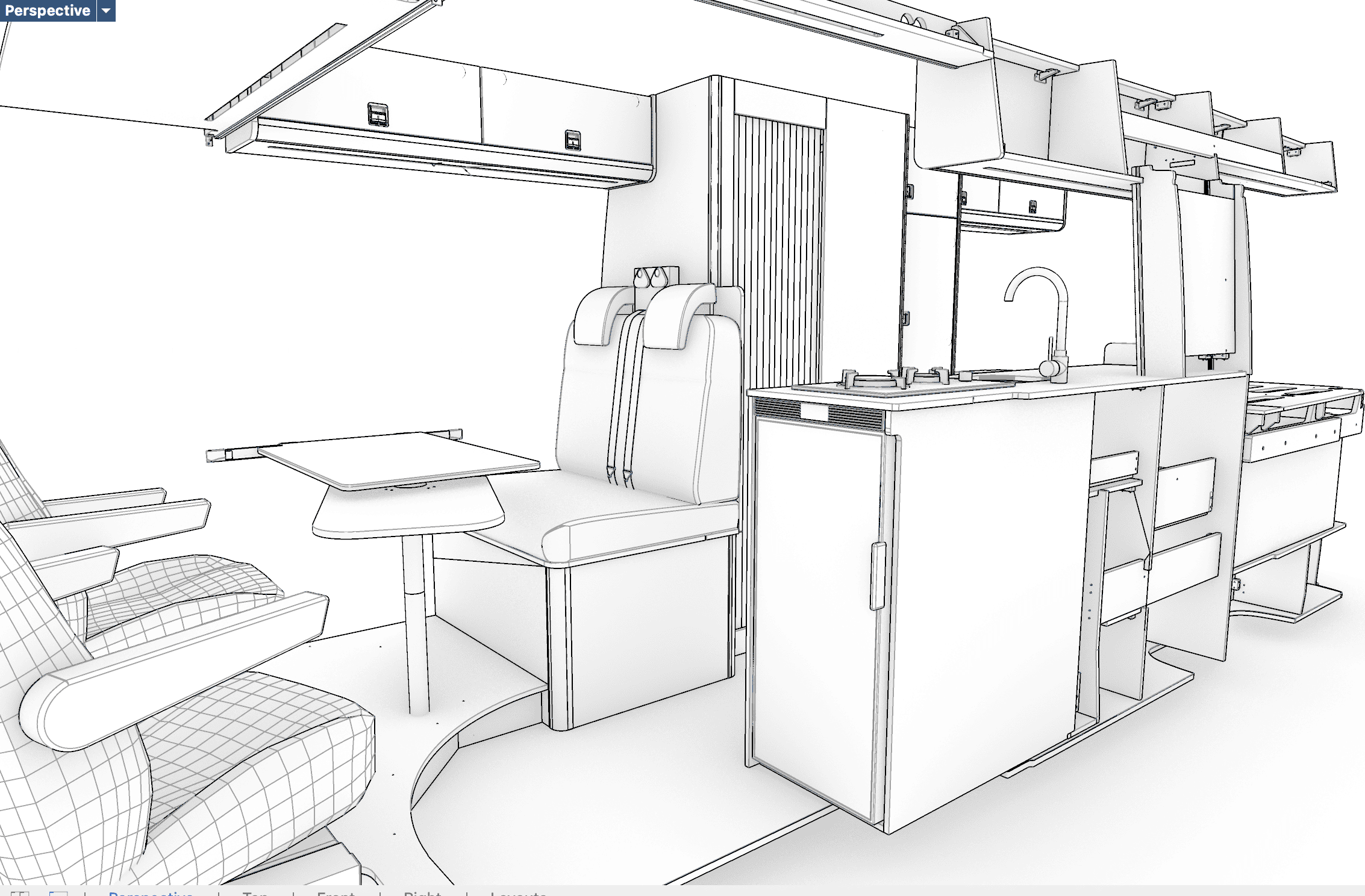 Design 8 Plan view - Crafter LWB +2017 & Product List - Image 9