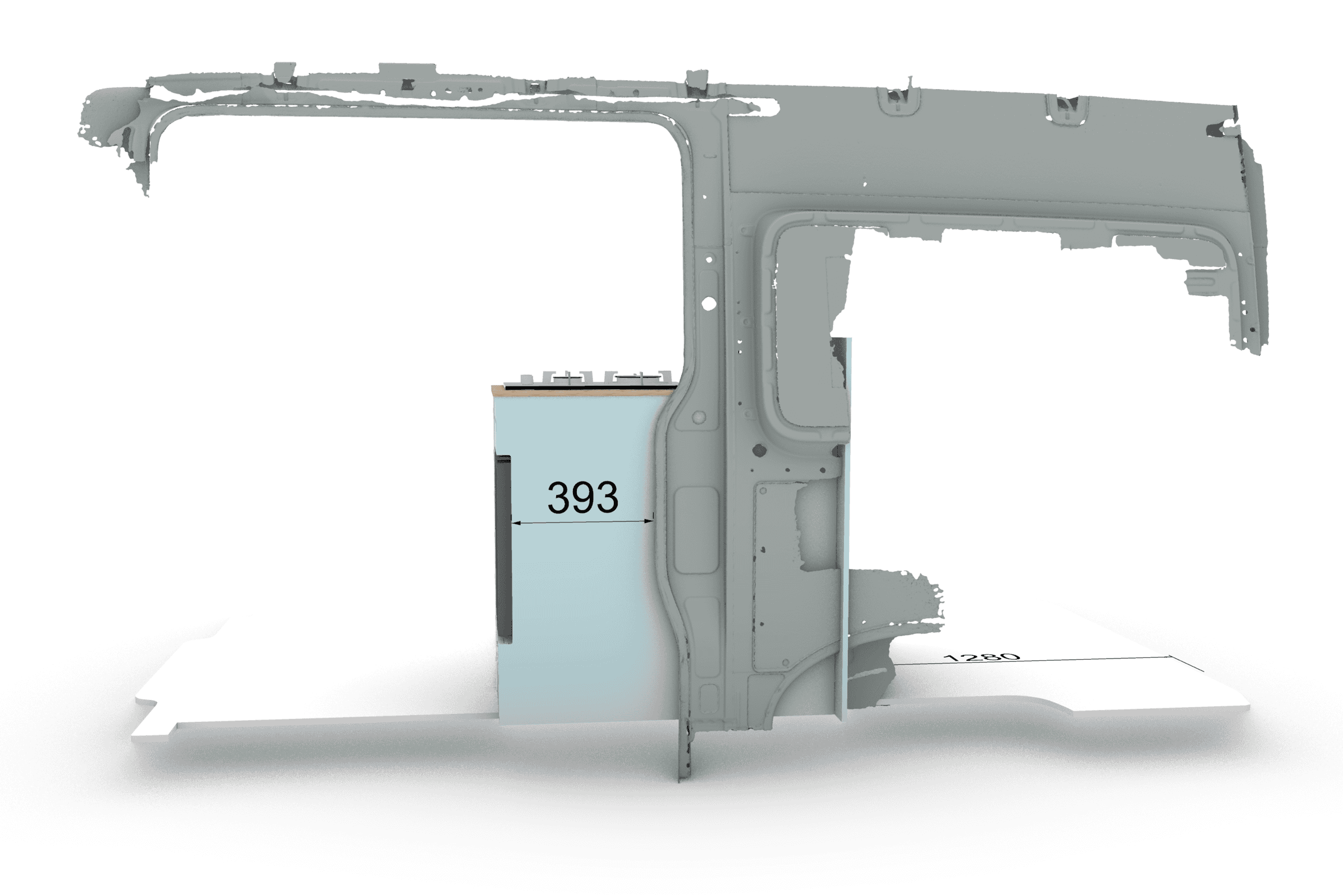EVO V11.2 LARGE VANS Side door kitchen pod - Image 7