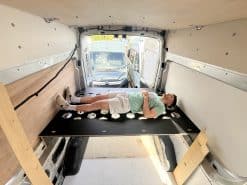 Alternative view of REAR BED PLATFORM FORD TRANSIT MK8  L3 - Black Heksa SALE