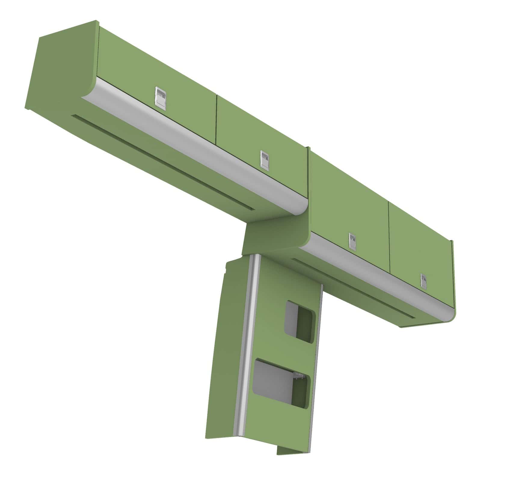 Locker P (D8) 2504mm Crafter LWB - Image 2