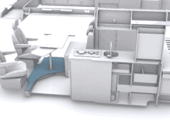 Alternative view of Plinth LWB Crafter 2017 Present 721mm ( D8 )