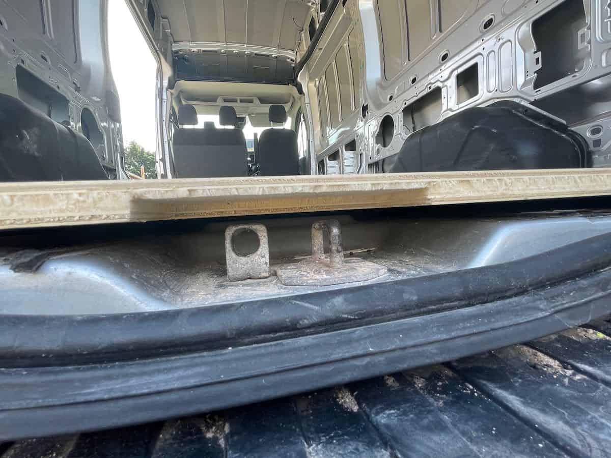 Light weight insulated floor - Ford transit LWB ( L3- 5931 mm ) MK 8 - Image 5
