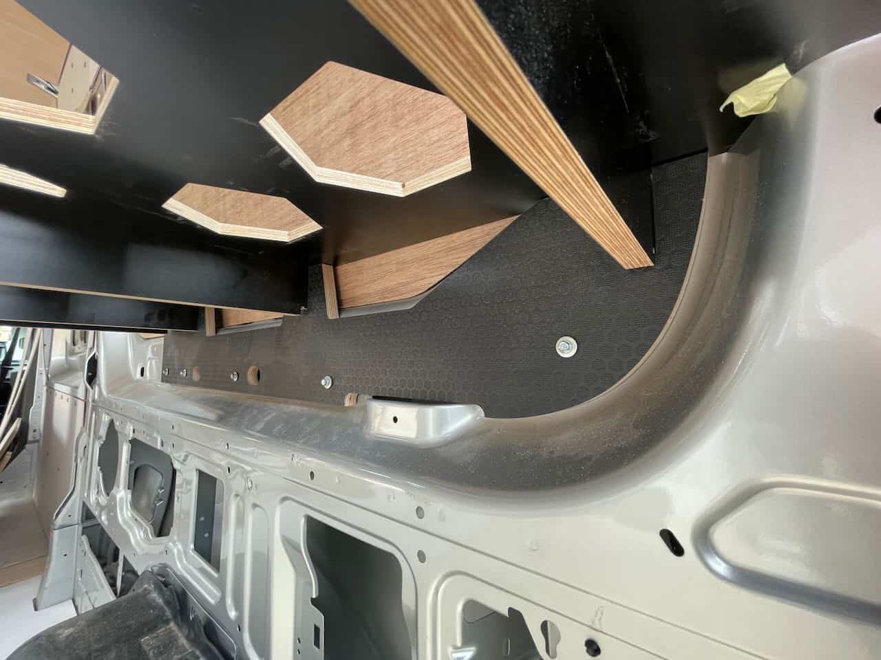 REAR BED PLATFORM FORD TRANSIT MK8 L3 - Black Heksa SALE - Image 8