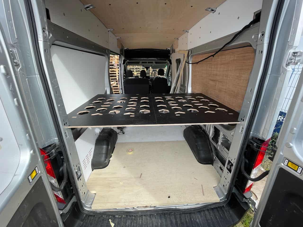 REAR BED PLATFORM FORD TRANSIT MK8 L3 - Black Heksa SALE - Image 7