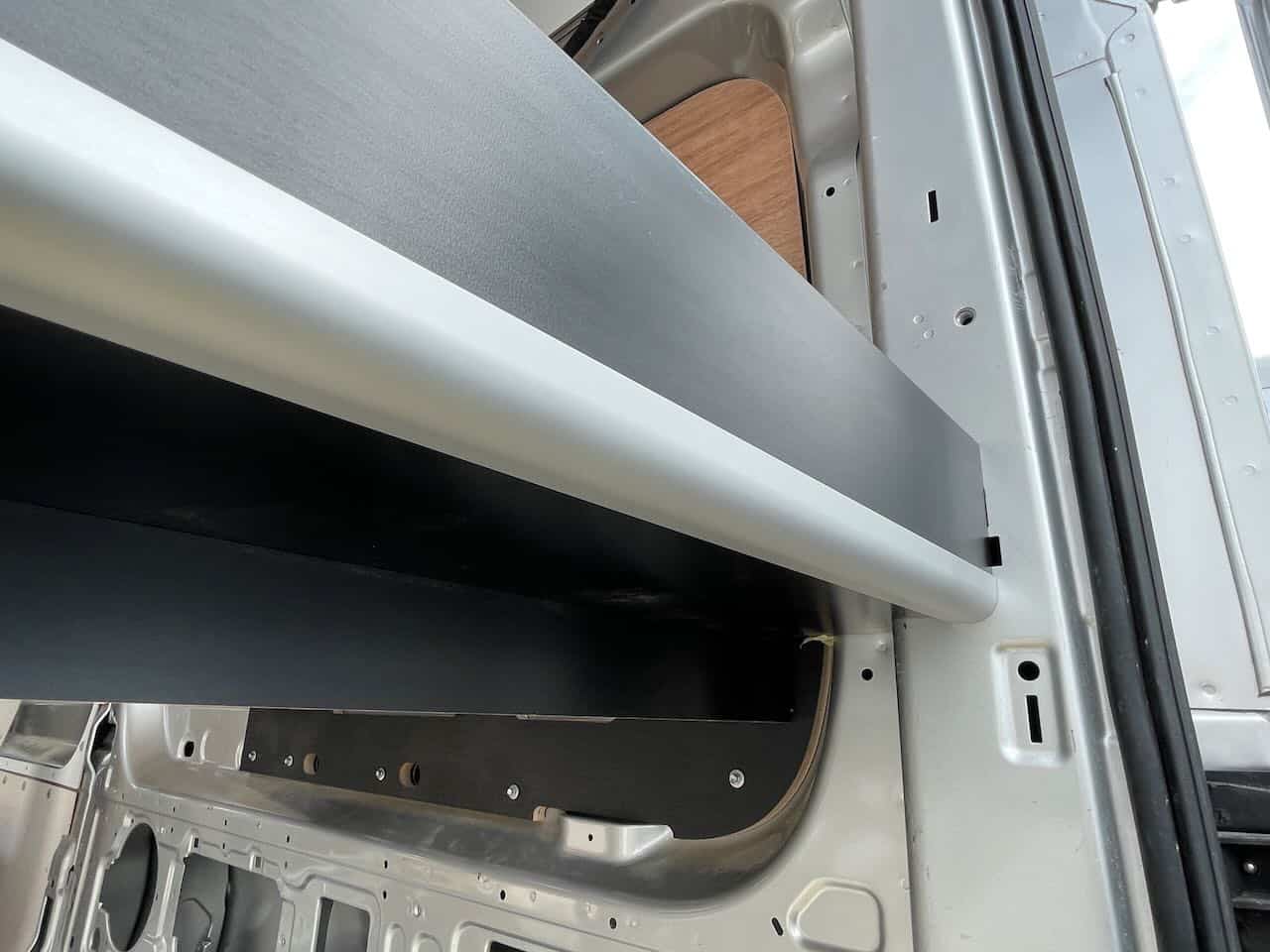 REAR BED PLATFORM FORD TRANSIT MK8 L3 - Black Heksa SALE - Image 12