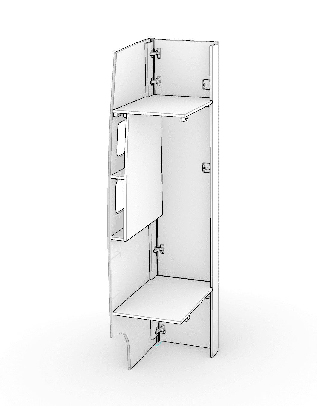 Thin Cupboard Crafter 2017 + (428 mm wide for D8 layout) - Image 6