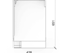 Alternative view of Thin Cupboard  Crafter 2017 + (428 mm wide for D8 layout)